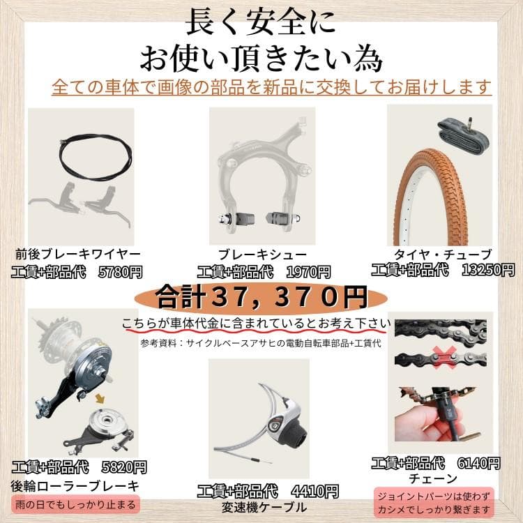 【全国送料無料】ギュット　新品部品 子供乗せ対応 16Ah　GE　電動自転車