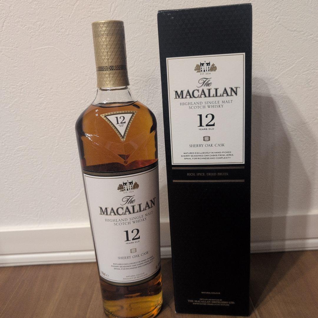 ウイスキー MACALLAN 12