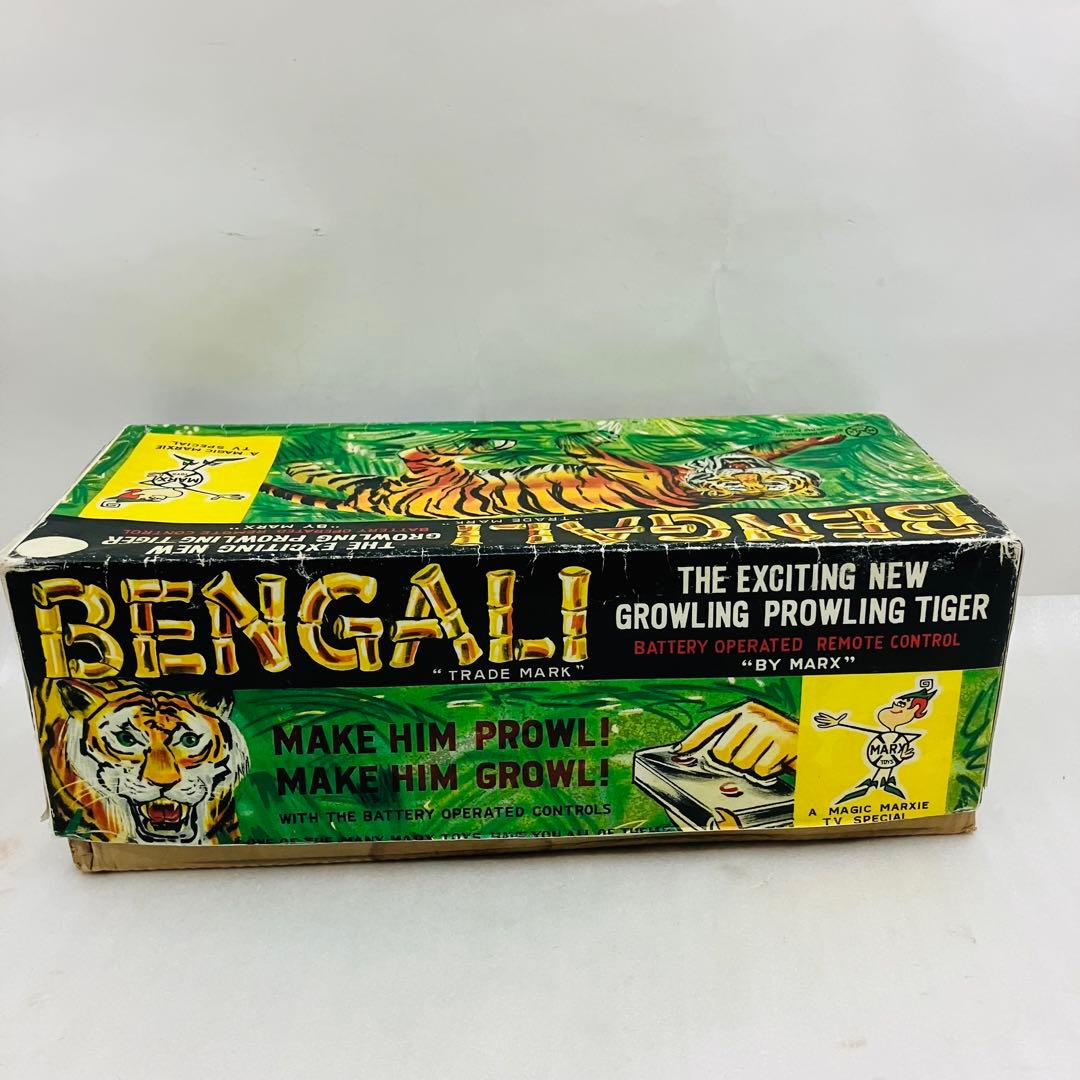 当時物／激レア ブリキロボット マルクス玩具 ベンガル タイガー リモコン付