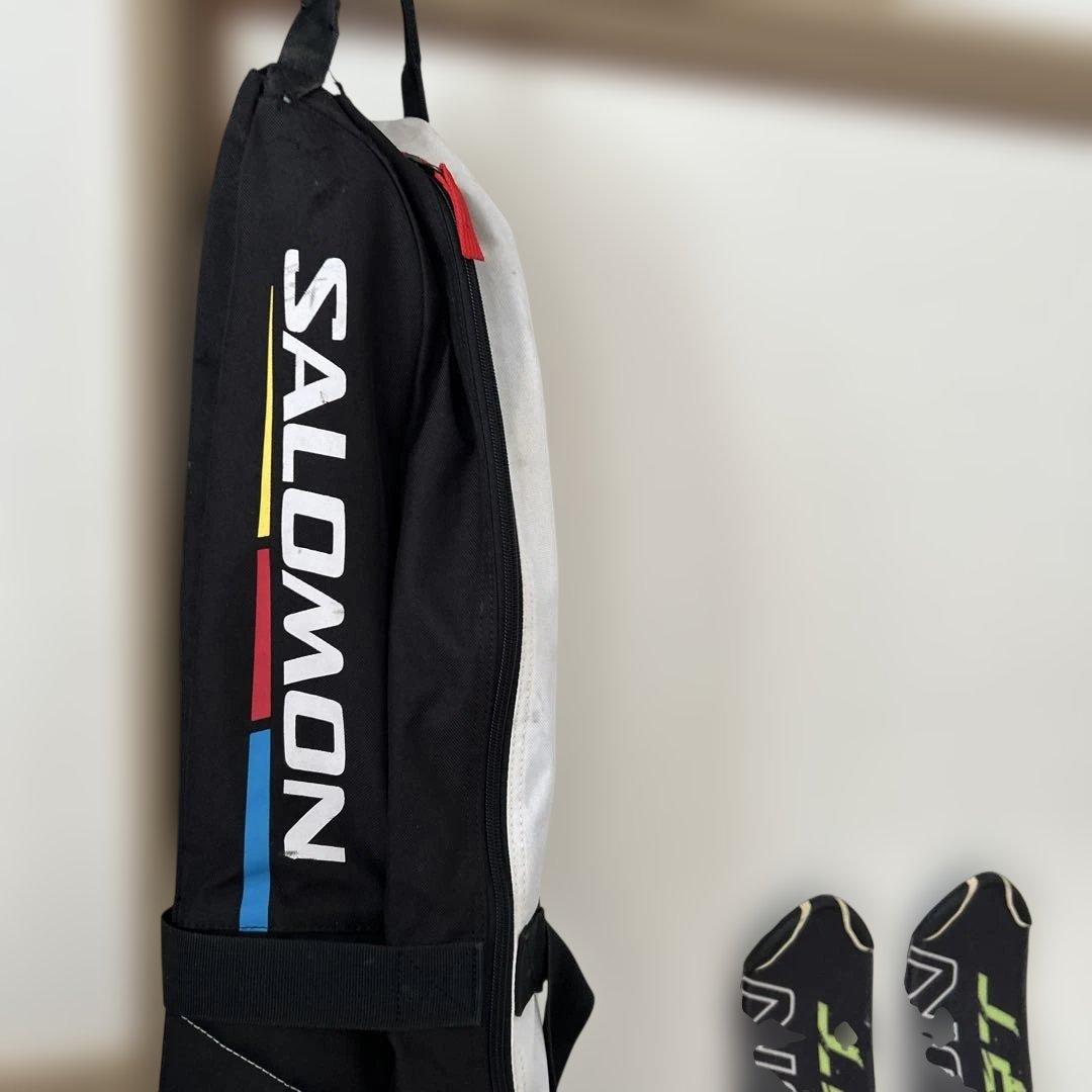 サロモンスキー板 ブラック/グリーン