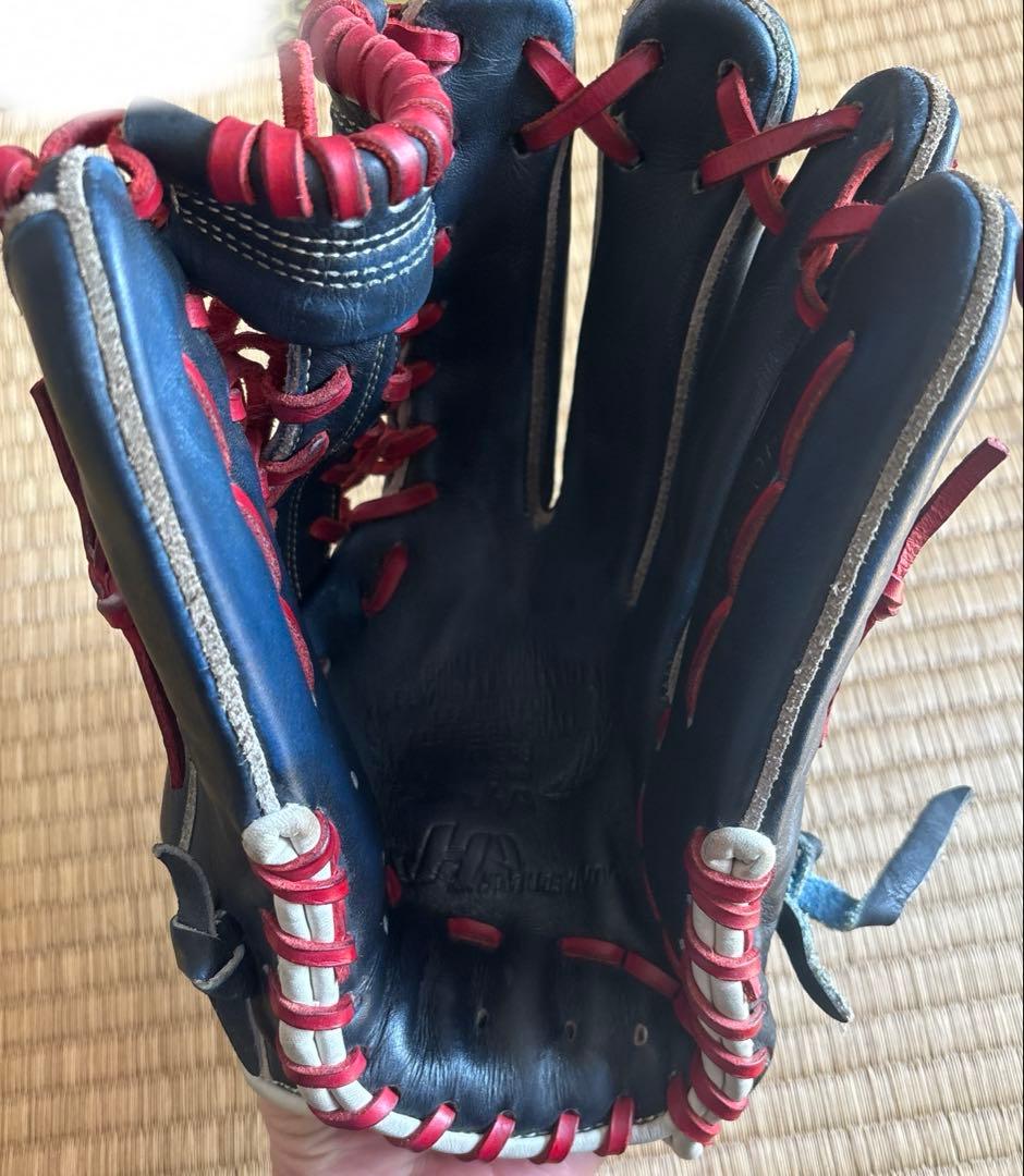 ハタケヤマ　硬式野球　外野手用グローブ