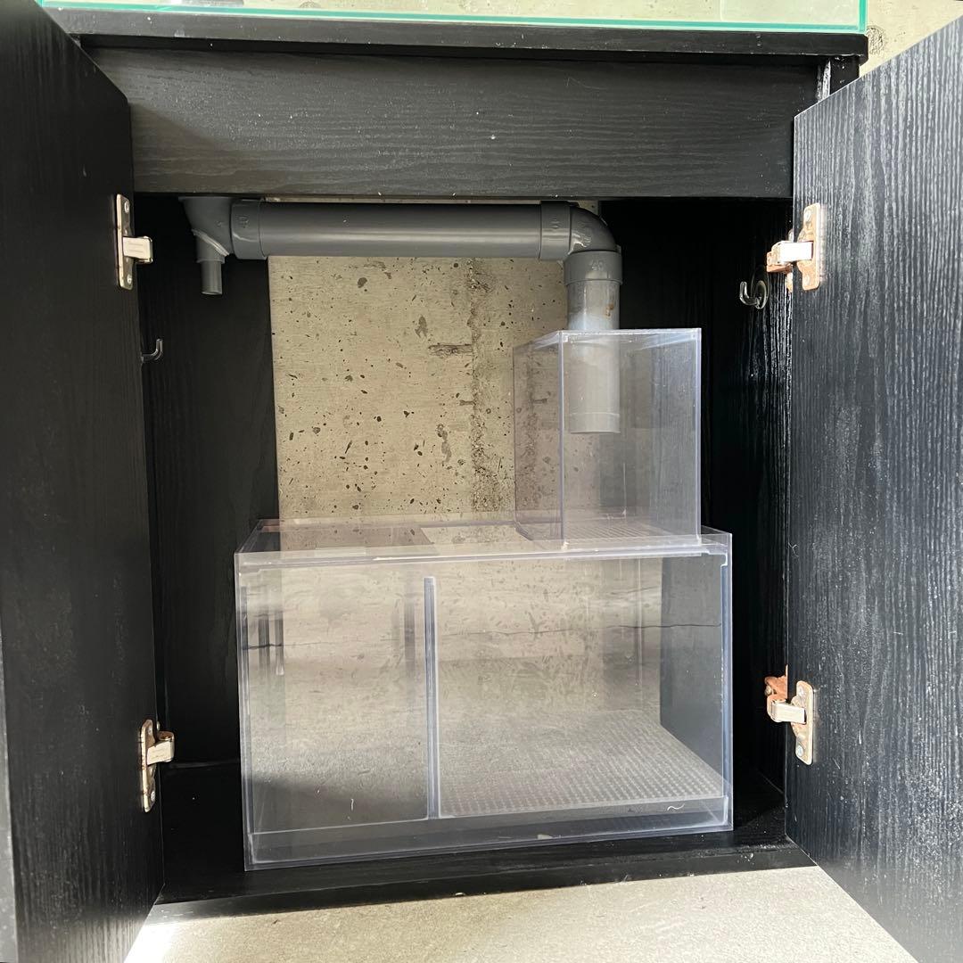 【セット】コトブキ 60cmオーバーフロー水槽セット★海水魚・サンゴ飼育に！