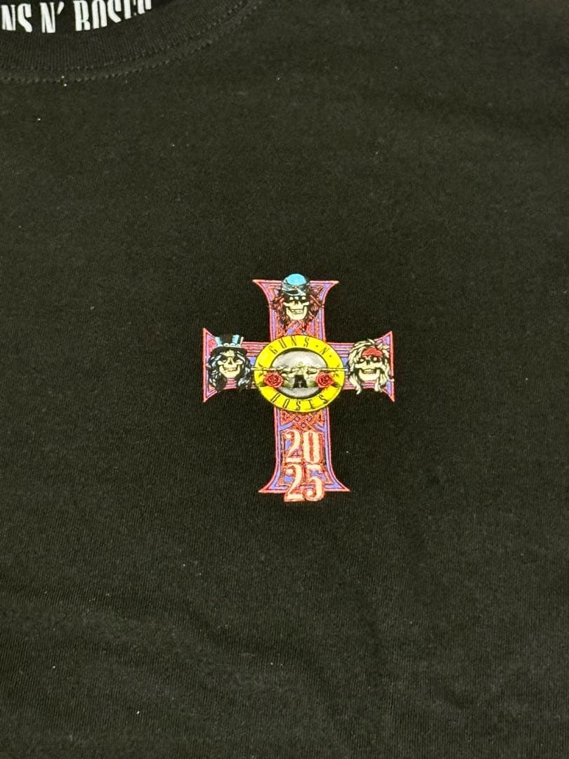 Guns N' Roses 2025 Tシャツ ガンズアンドローゼズ ロングT