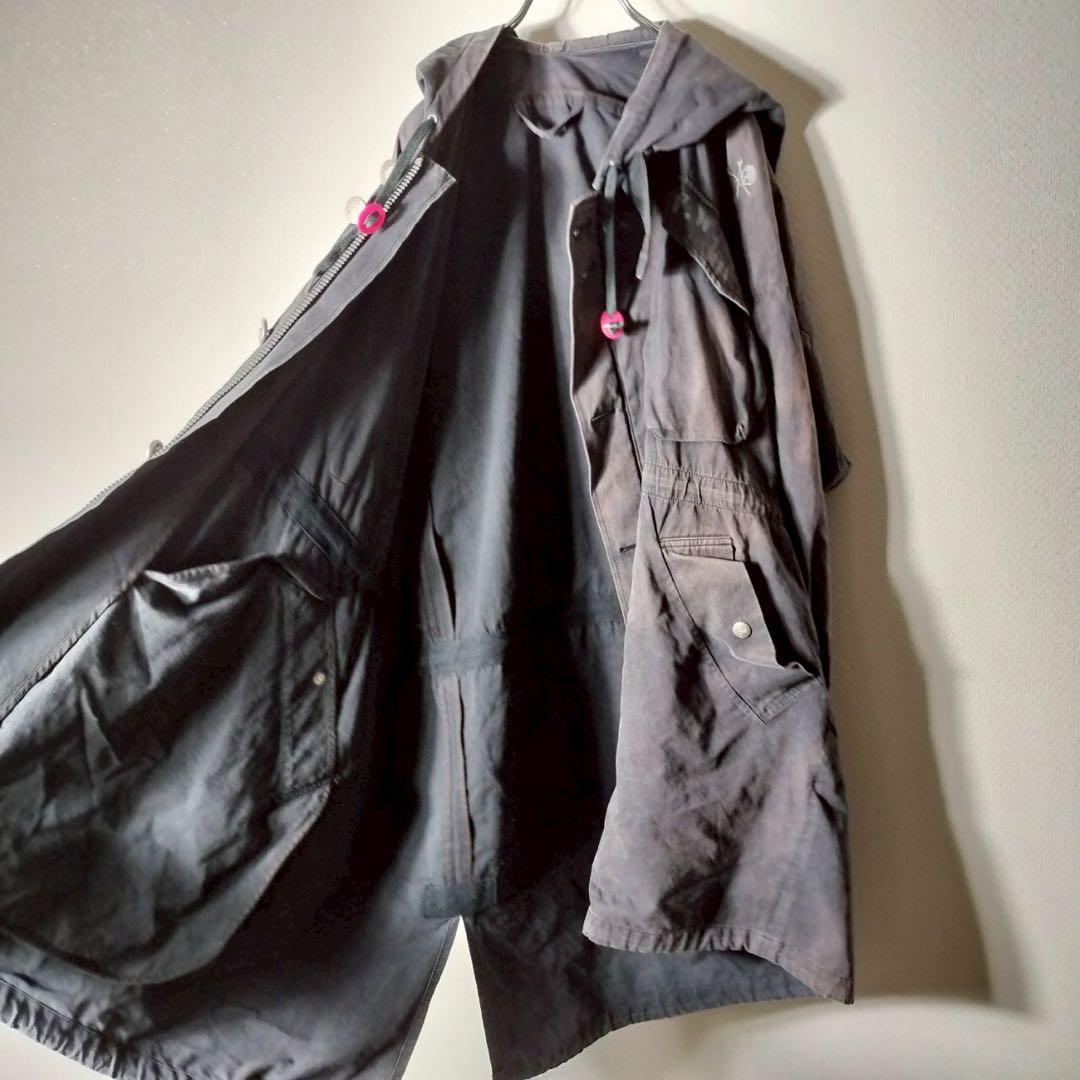 【鬼フェード】ヴィヴィアンウエストウッドマン 変形モッズコート ロング オーブ