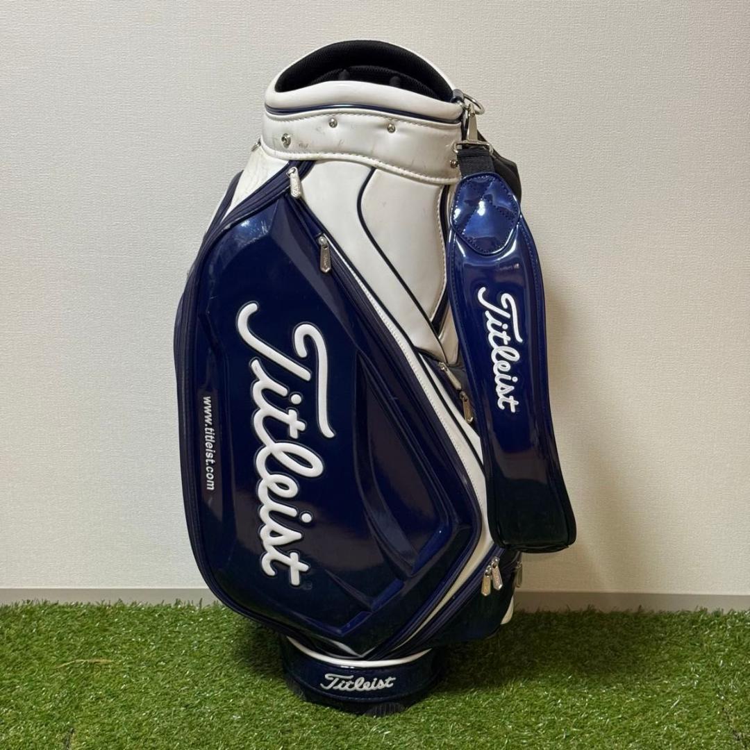 Titleist タイトリスト キャディバッグ ゴルフバッグ エナメル