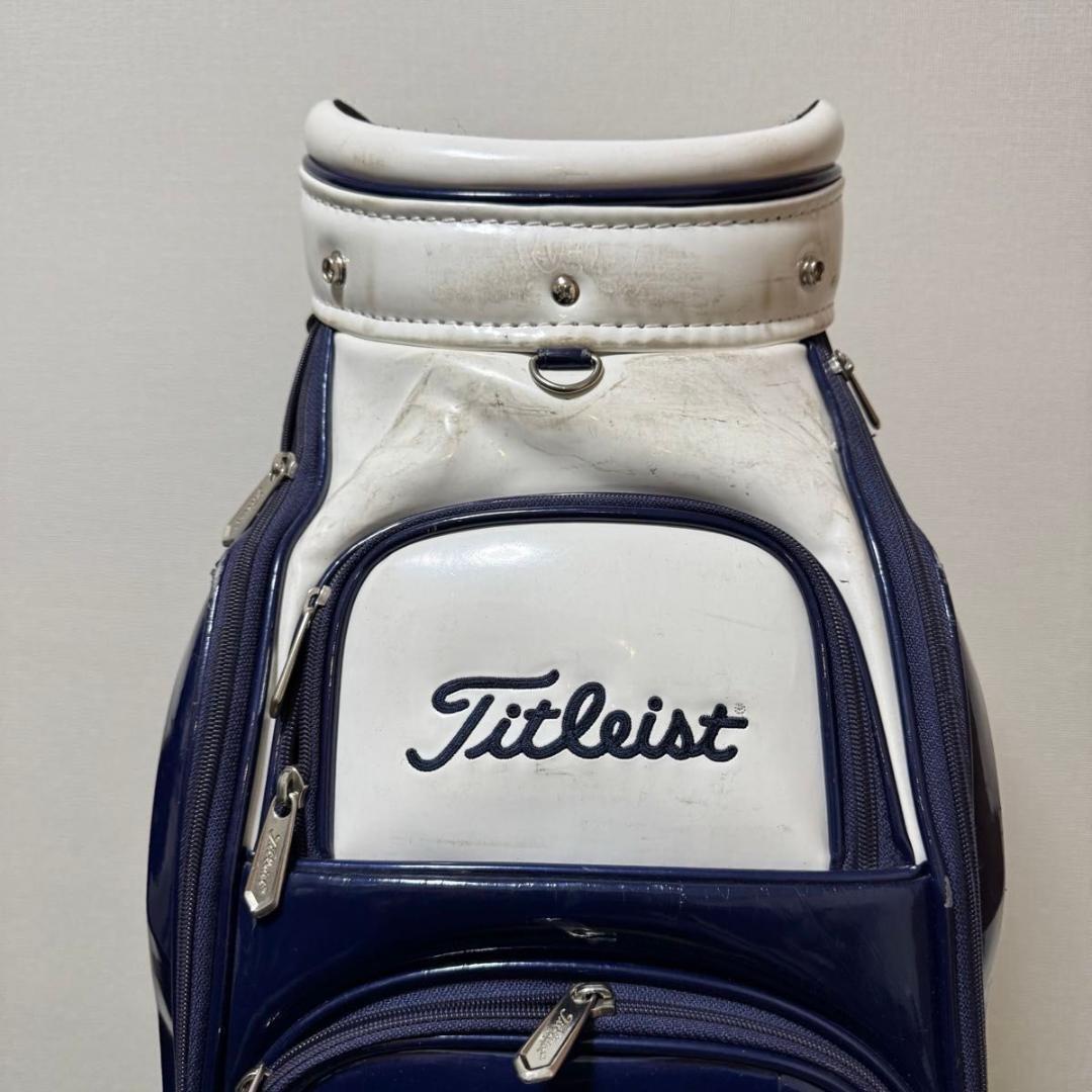Titleist タイトリスト キャディバッグ ゴルフバッグ エナメル