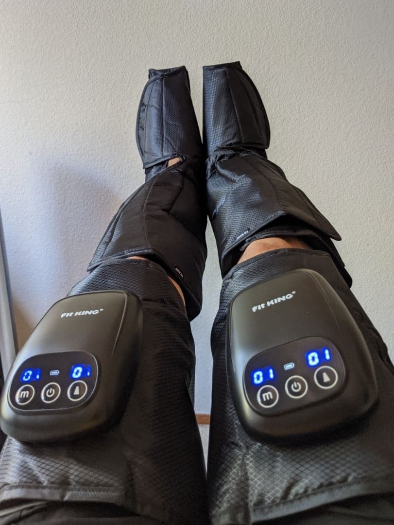 【海外製品】FITKING　コードレス　コンプレッション　リカバリー