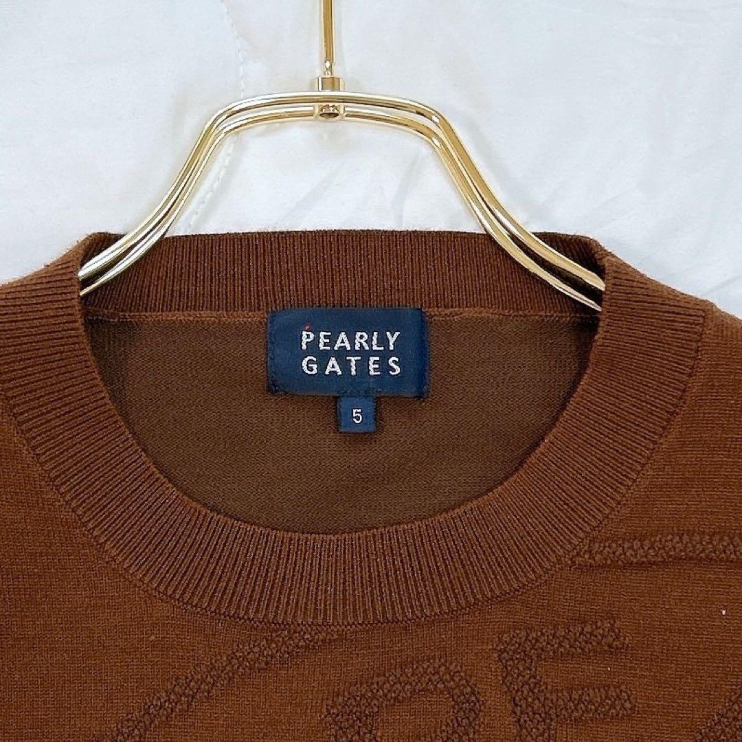 2024ss PEARLY GATES パーリーゲイツ ポリエステル ニット
