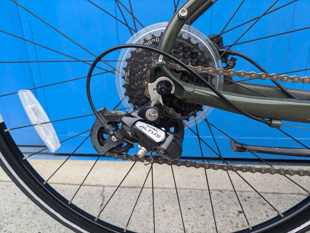 美品　ARAYA 　クロスバイク　ディスク 本日平針引取　中古　自転車