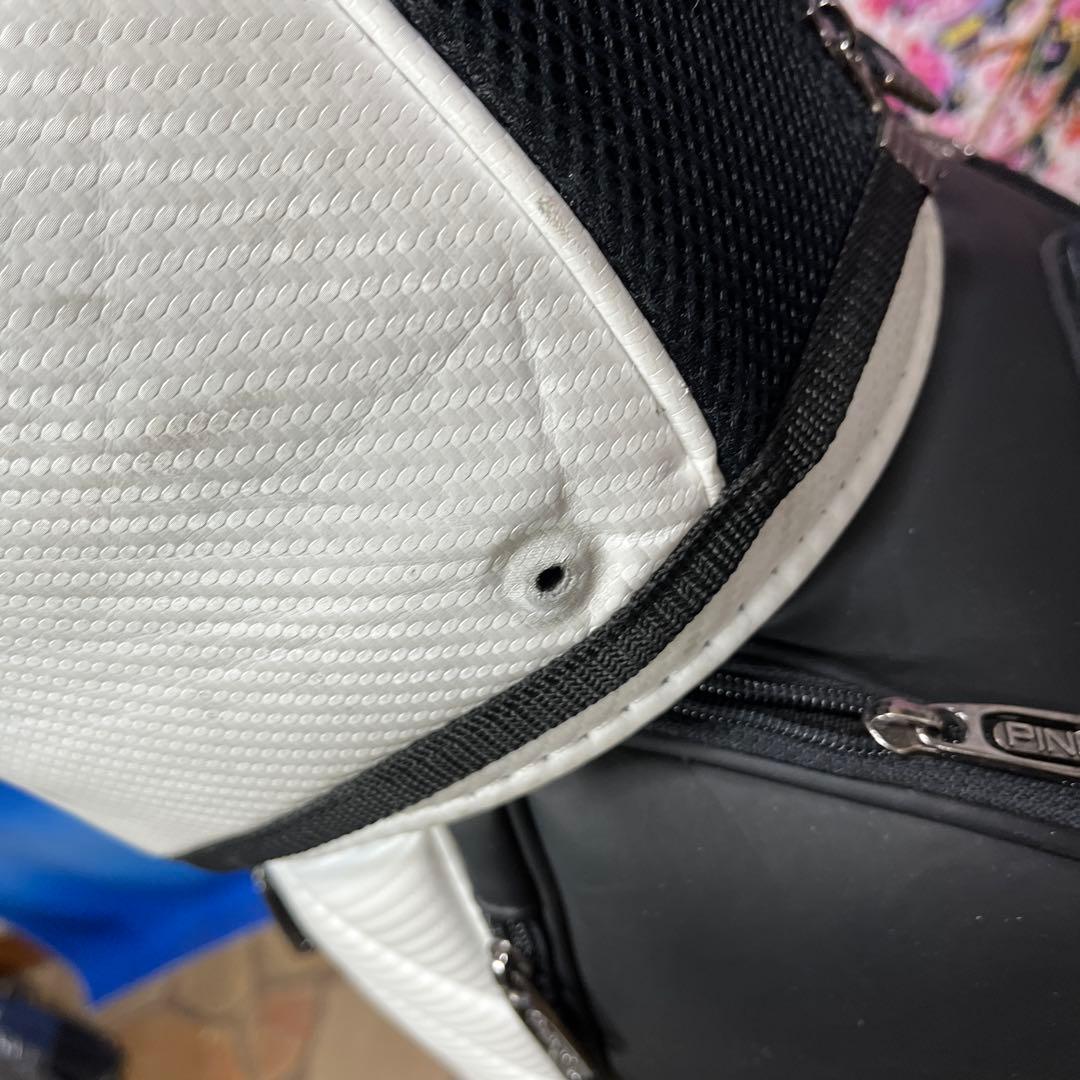 寶BT-1058 PING KARSTEN 白黒 キャディバッグ