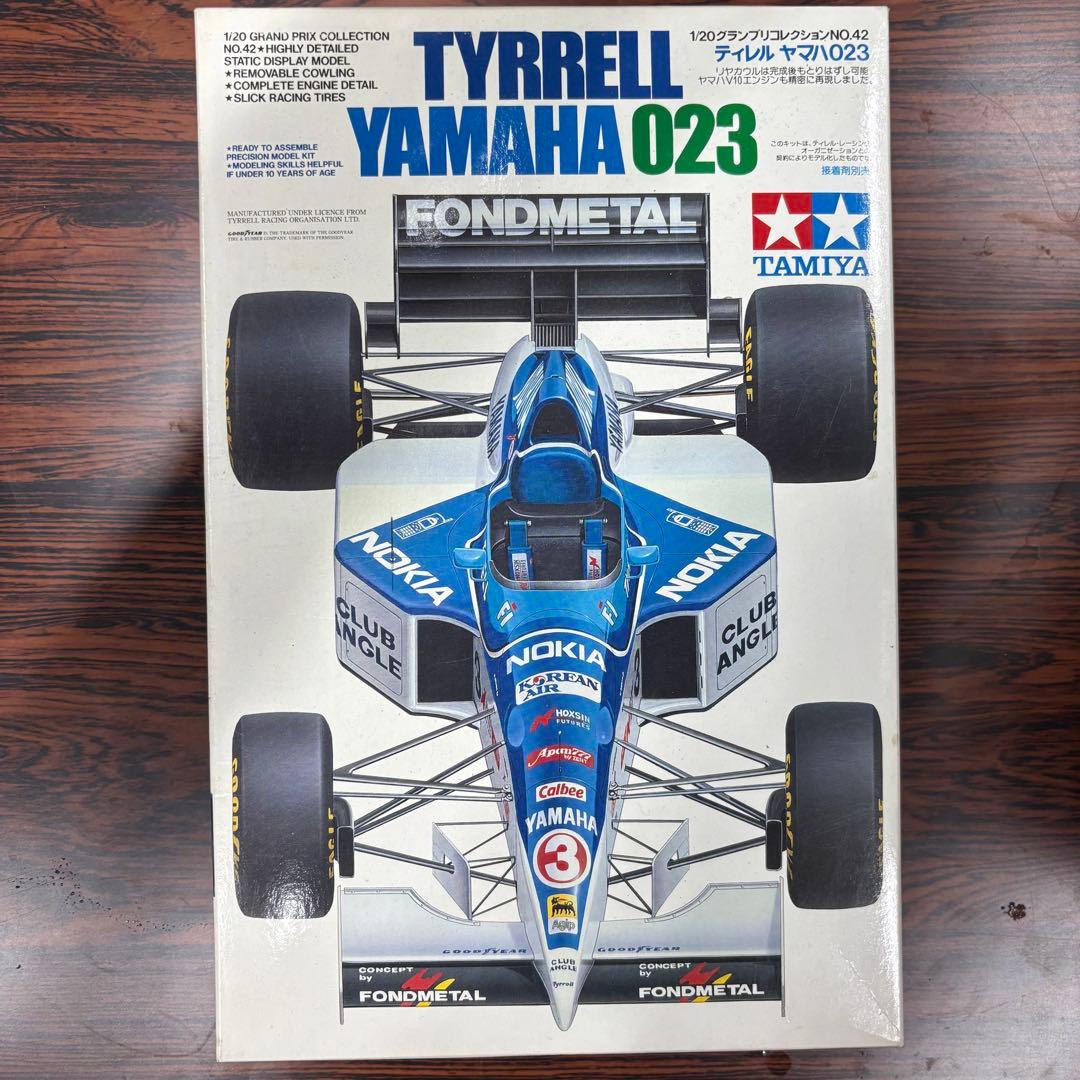 TAMIYA TYRRELL YAMAHA 023 1/20 プラモデル