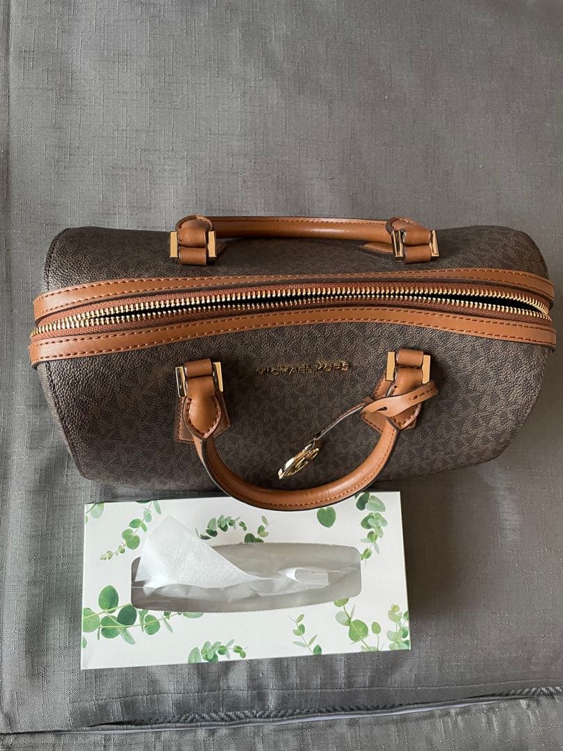 【メルカリ祭のみの出品】　Michael Kors ブラウン ボストンバッグ