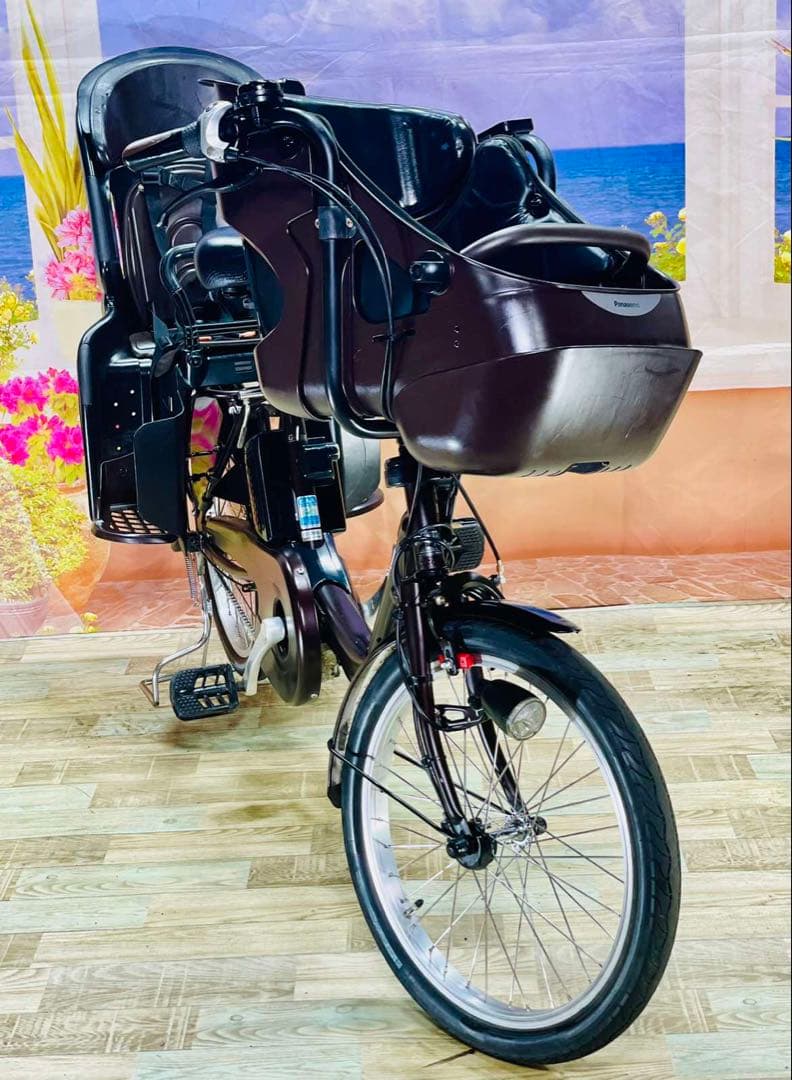 人気モデル！ギュット⭐️16AH！パナソニック子供乗せ電動アシスト自転Y2757