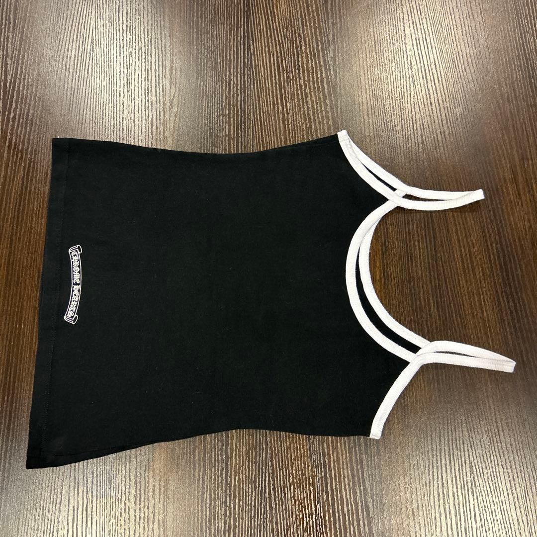 《美品》クロムハーツ　キャミソール　ブラック　Sサイズ