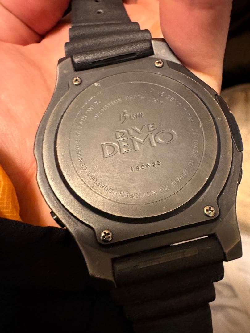 Bism DIVE DEMOダイブコンピューター 腕時計　動作良好