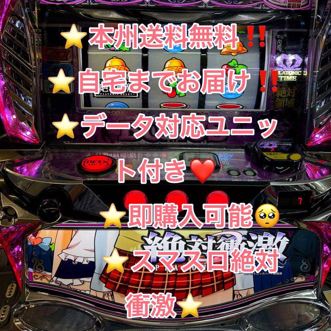 データ対応【本州送料込み】スマスロ 実機　絶対衝激