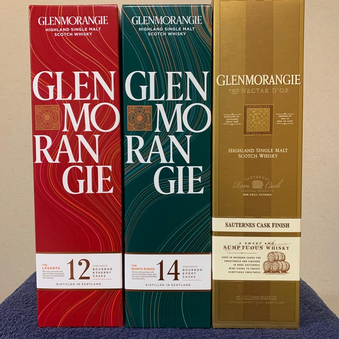 グレンモーレンジィ　3種 700ml ウイスキー