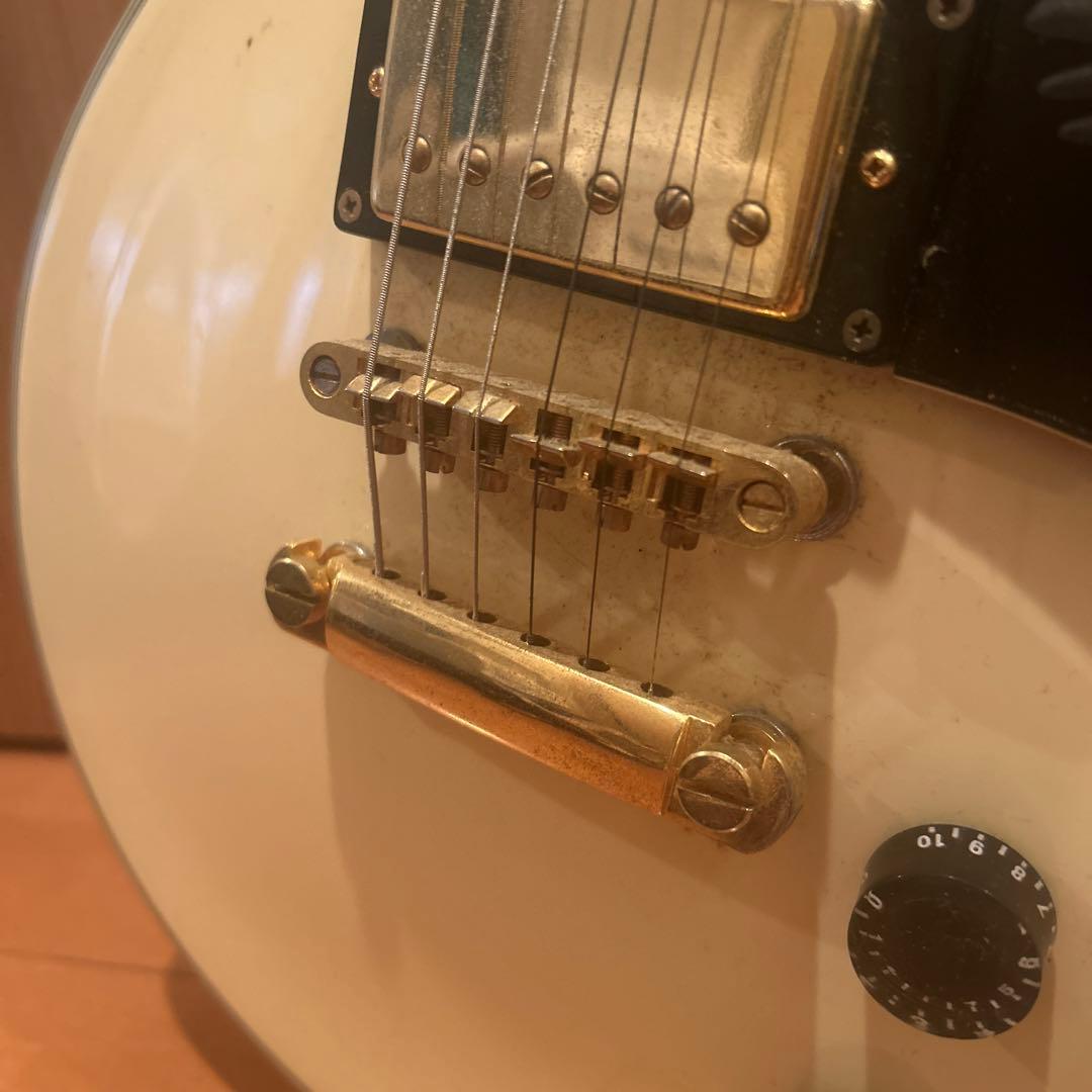 Photo Genic エレキギター 白 ハムバッカー搭載