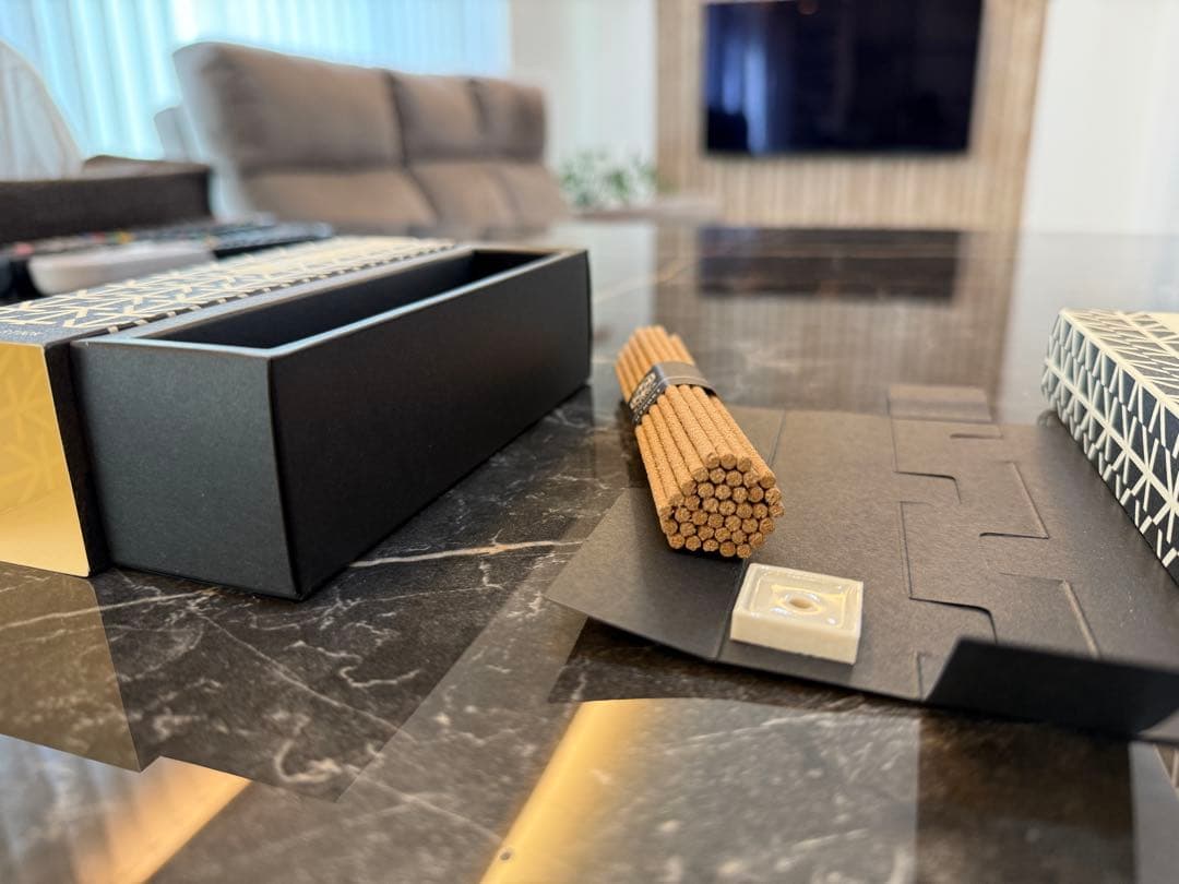 KITOWAポーセリンインセンスプレート KITOWAインセンススティックヒノキ