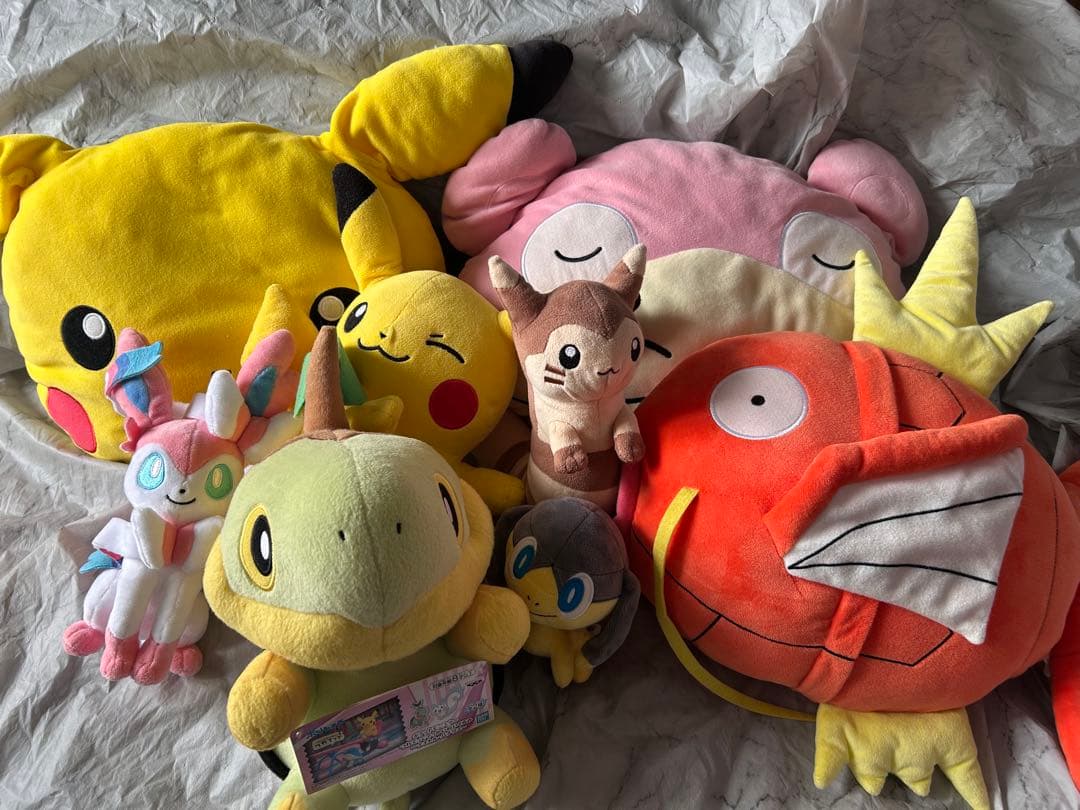 ポケモン ぬいぐるみ クッション マクラ まとめ売り 8個