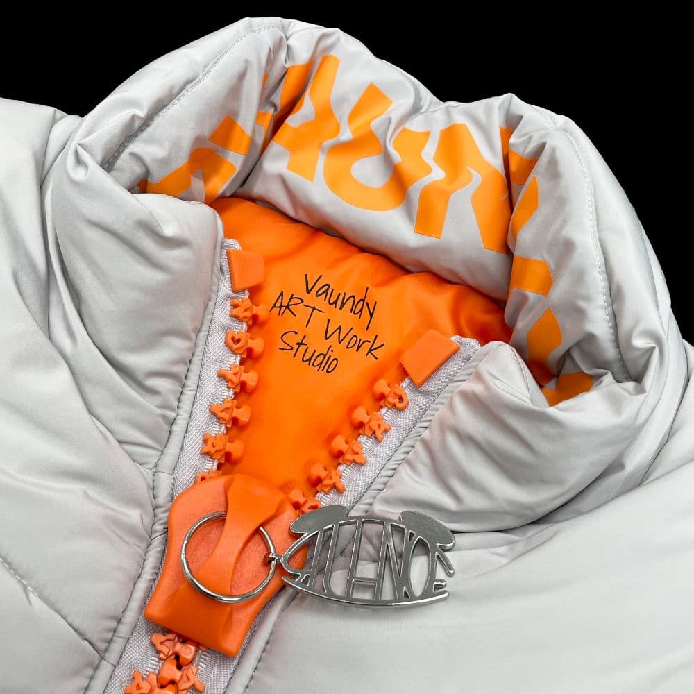 VAUNDY ダウンベスト Lサイズ Logo Down Vest