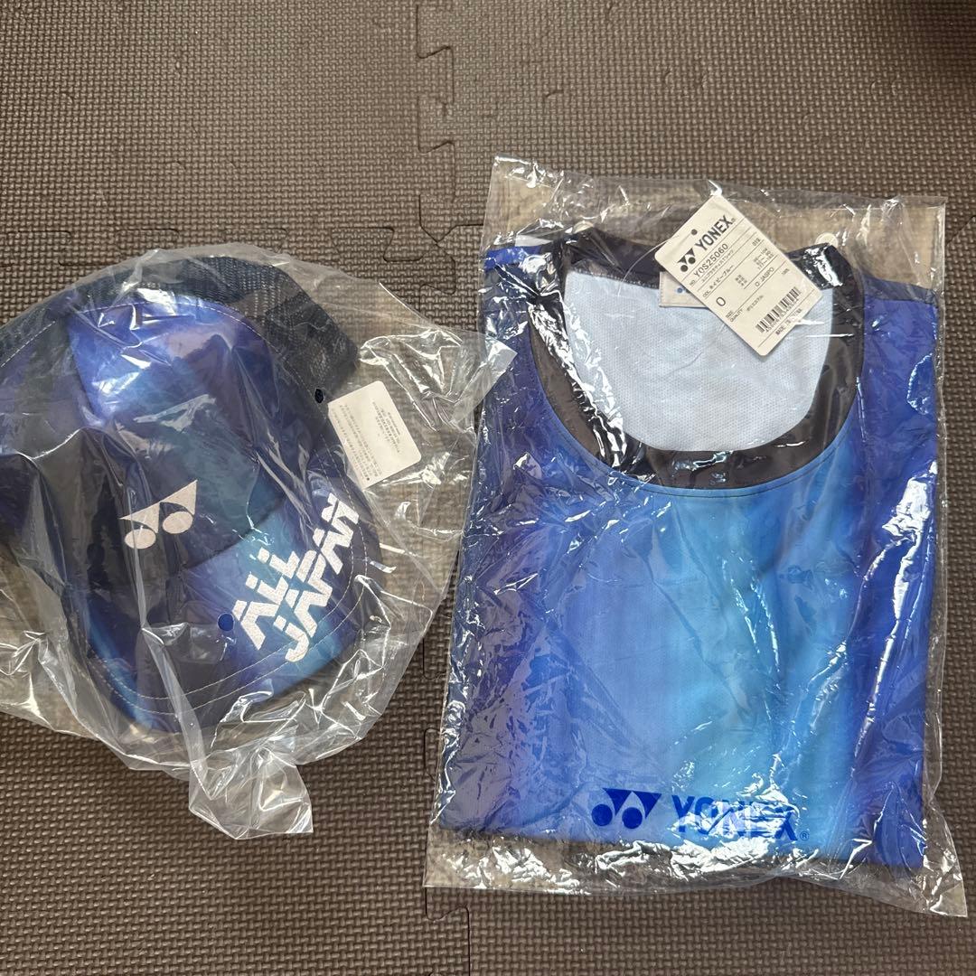 インターハイ2025記念Tシャツ O&ネイビーブルーキャップ