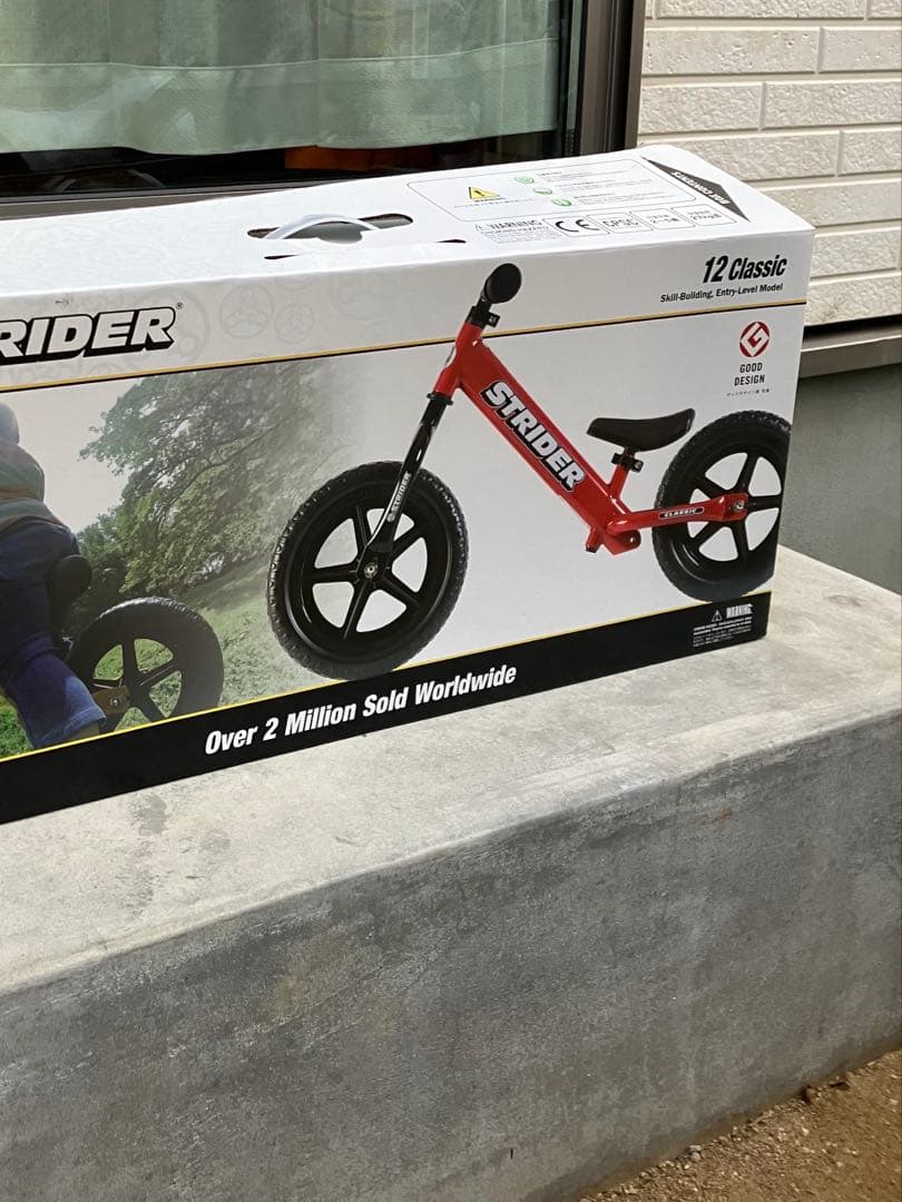 STRIDER バランスバイク レッド ストライダー 12インチ 日本正規品