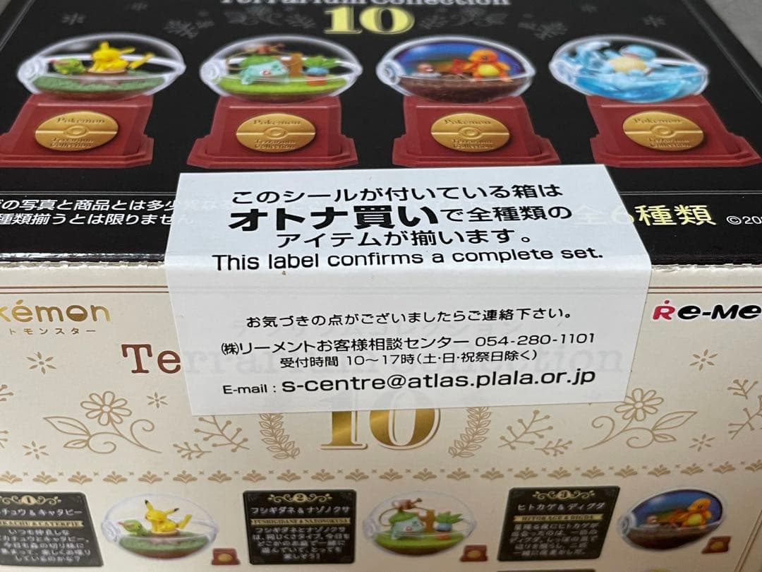 ポケモン　テラリウムコレクション10　コンプリートセット