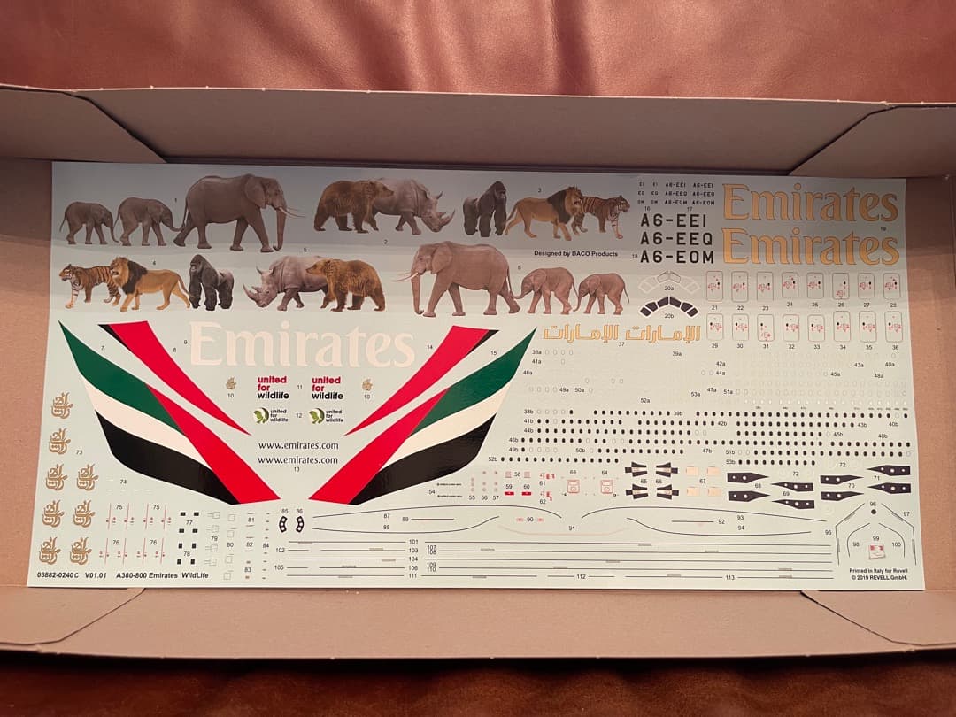 エアバス A380-800 `ワイルド ライフ`