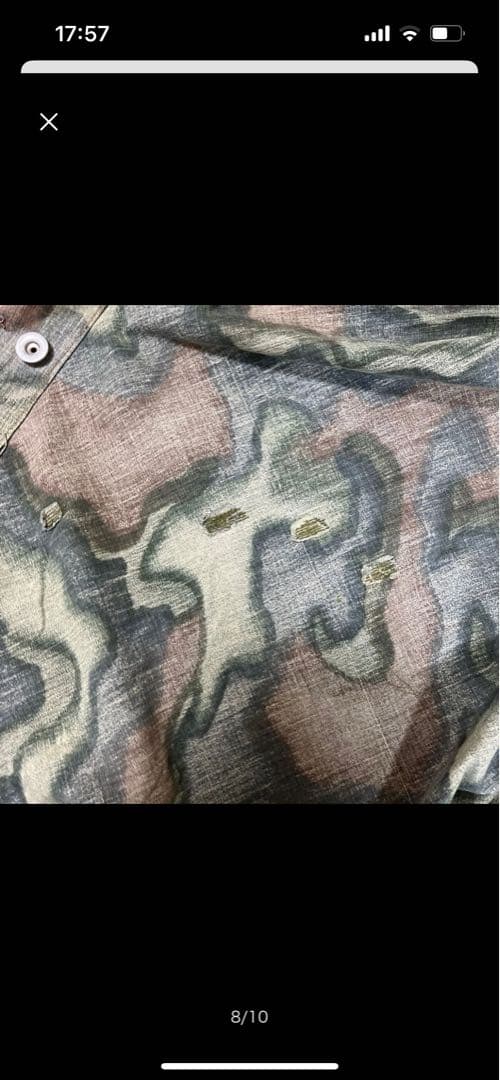 1960年代ノルウェー軍幕　カモフラージュⅱ 1枚