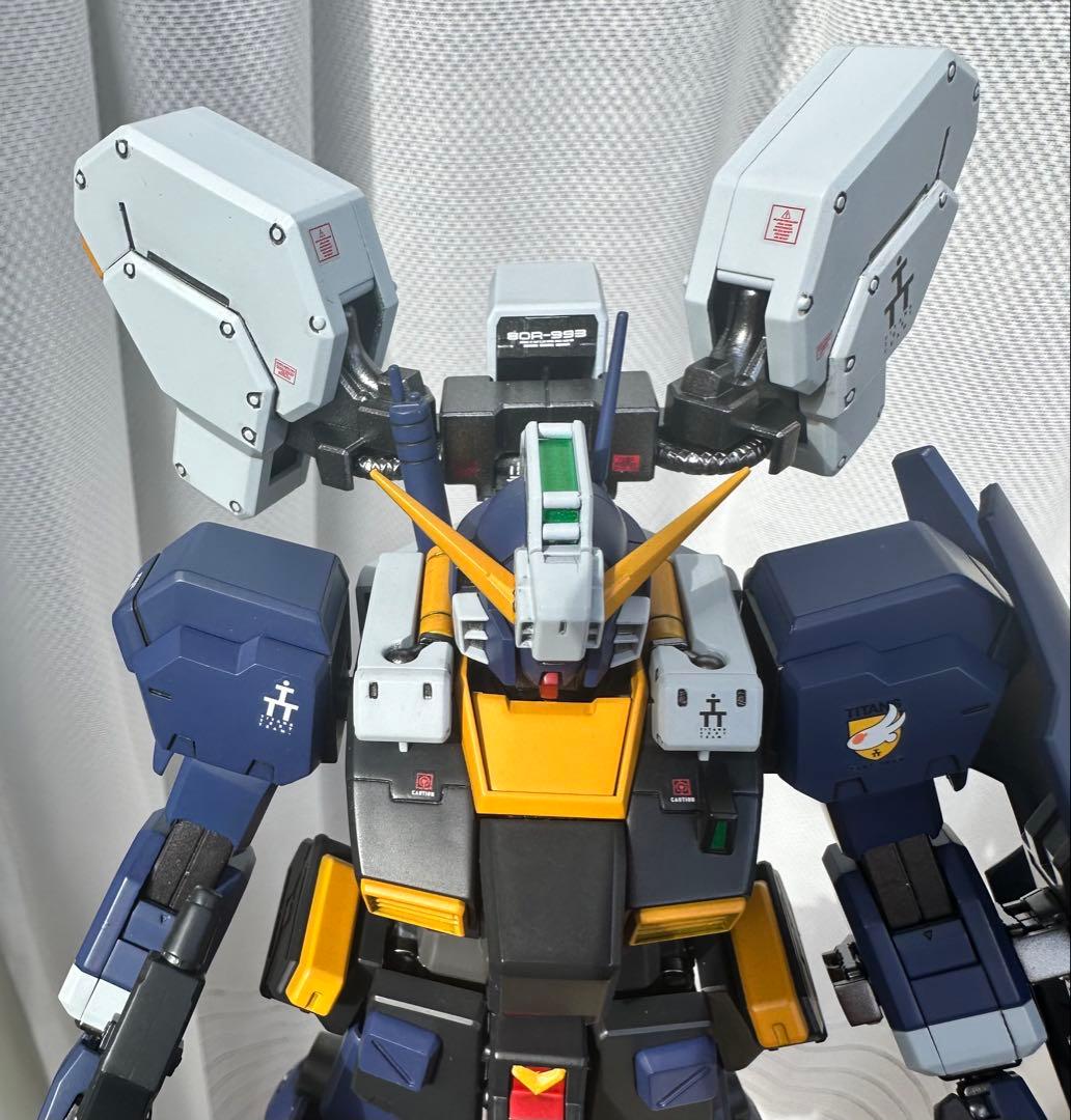 プレミアムバンダイ限定MGガンダムTR-1ヘイルズ2号機アーリータイプ全塗装品