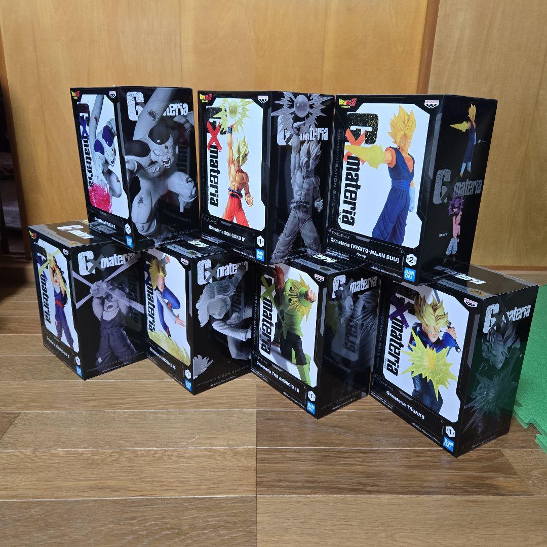 ドラゴンボール　G×materia　フィギュア　7点セット