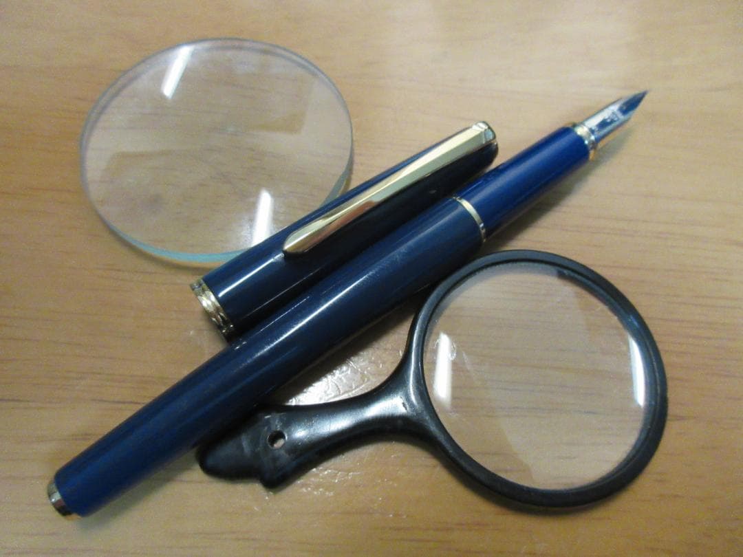 [PILOT] DELUXE URUSHI デラックス 漆 14K Fニブ 青軸