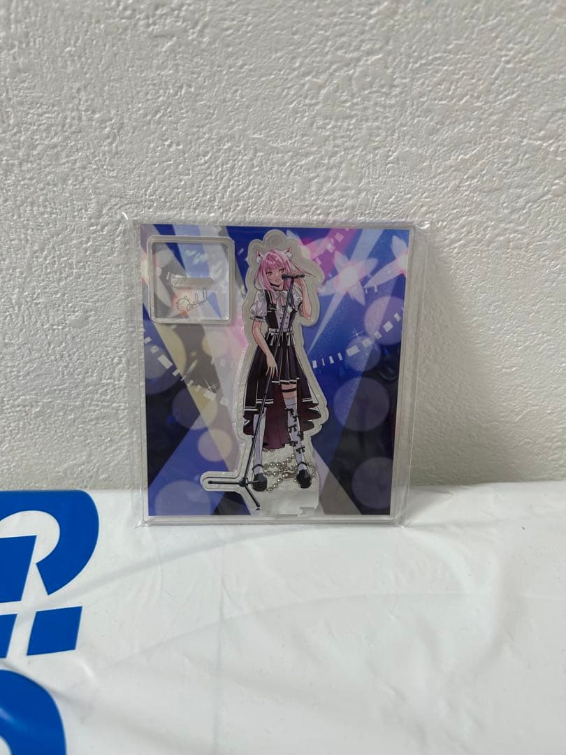 みけねこ。　メジャーデビュー記念複製サイン入りアクリルスタンドキーホルダー