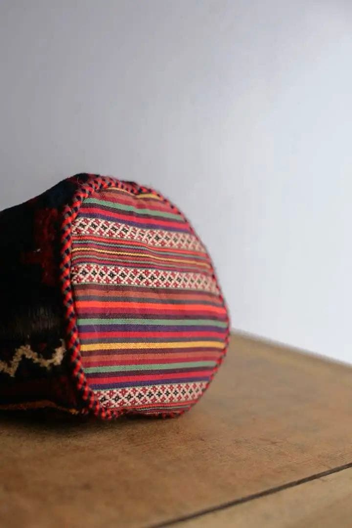 トライバルラグ バスケット バルーチ ヴィンテージラグ　グリーンポッド　植木