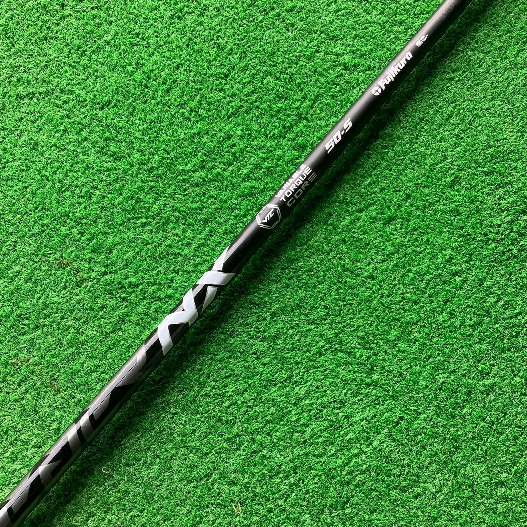 フジクラスピーダーNXブラック　50S 3w用 キャロウェイスリーブ付き