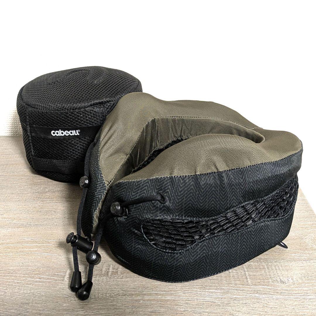 cabeau★カブー★エボリューションクール★ネックピロー★グレーブラック★