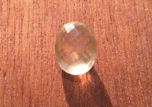 レモンクオーツ　多面カット　ルース