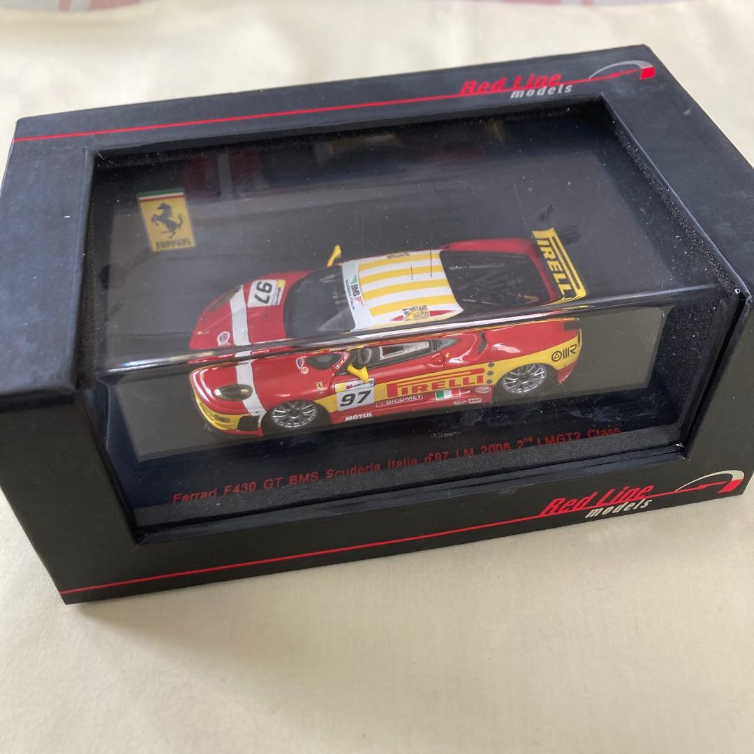 レッドライン 1/43 フェラーリ F430 GT LM2008 No.97