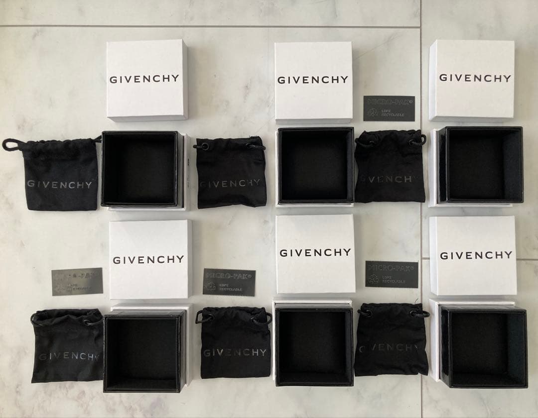 ★正規品 ほぼ未使用★Givenchy ジバンシィ 空箱、布袋、ショッパー、封筒