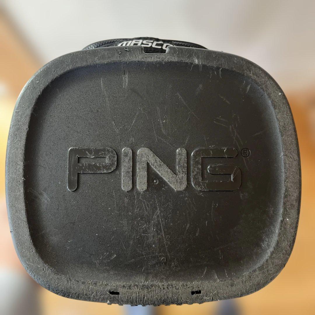 PING ゴルフバッグ 黒　スタンドキャディバック