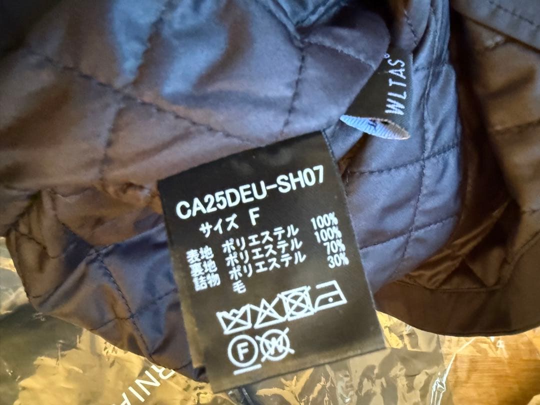 【CALUX/キャラクス】SHIRT JACKET バッグ付き