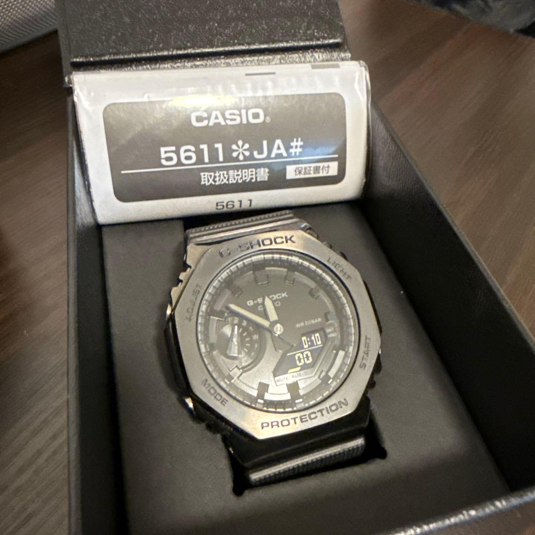 G-SHOCK GM2100 - 5611-JA デジタル腕時計 ブラック