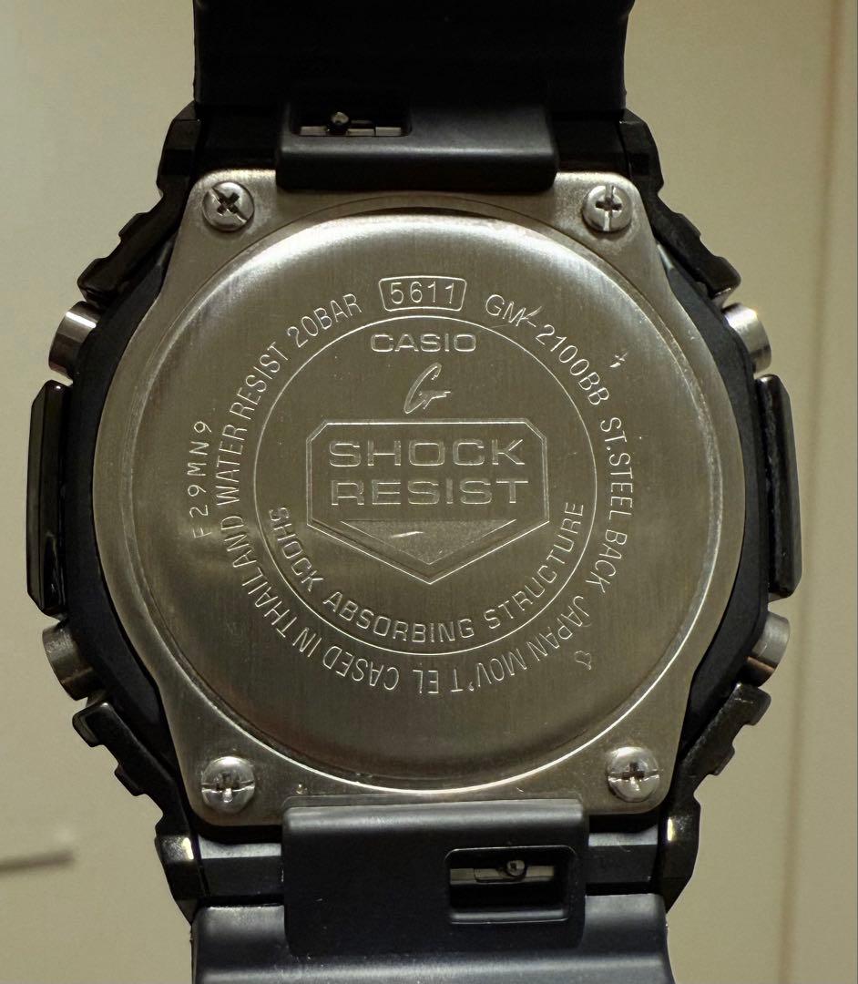 G-SHOCK GM2100 - 5611-JA デジタル腕時計 ブラック