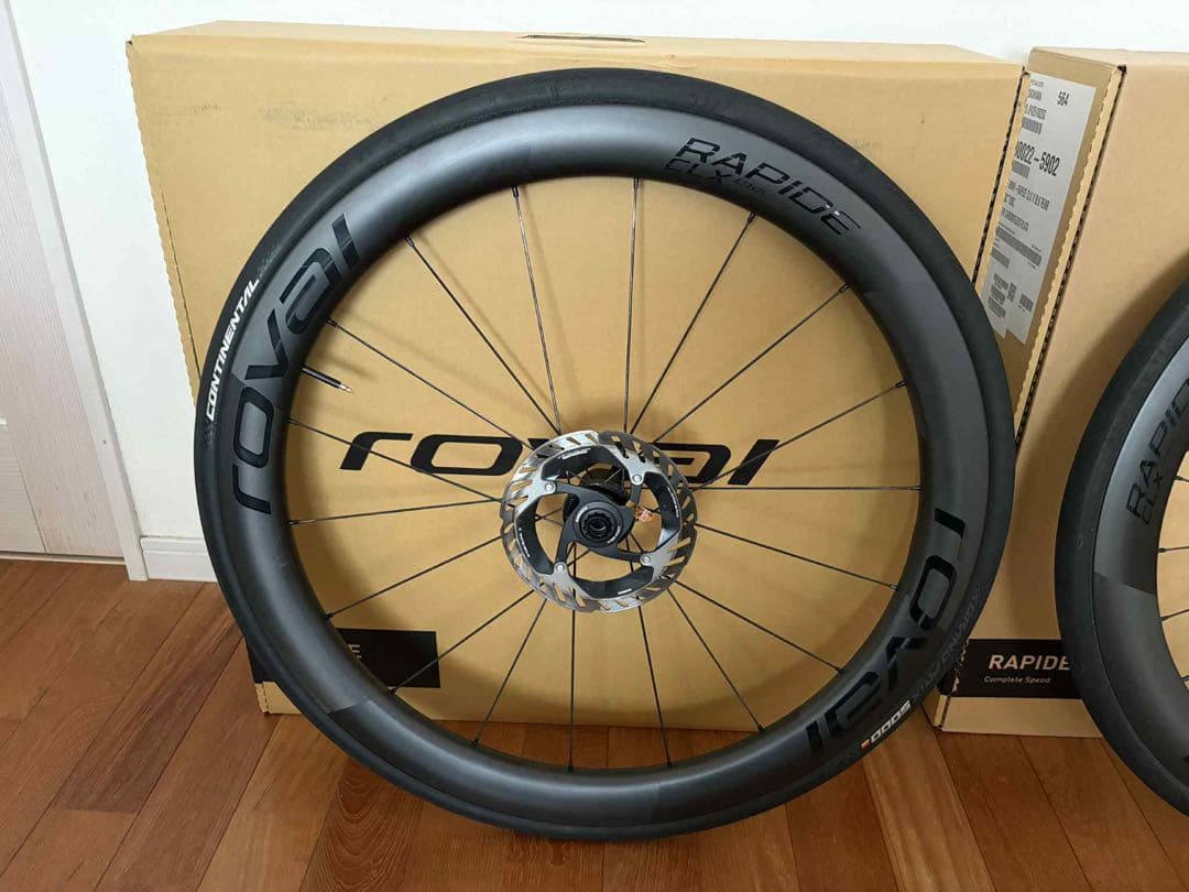 roval rapide disc clx2 クリンチャー　前後