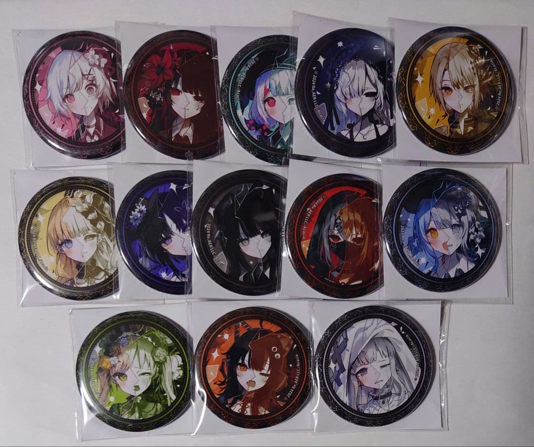 魔法少女ノ魔女裁判　まのさば くじメイト E賞　缶バッジ　コンプリート　コンプ