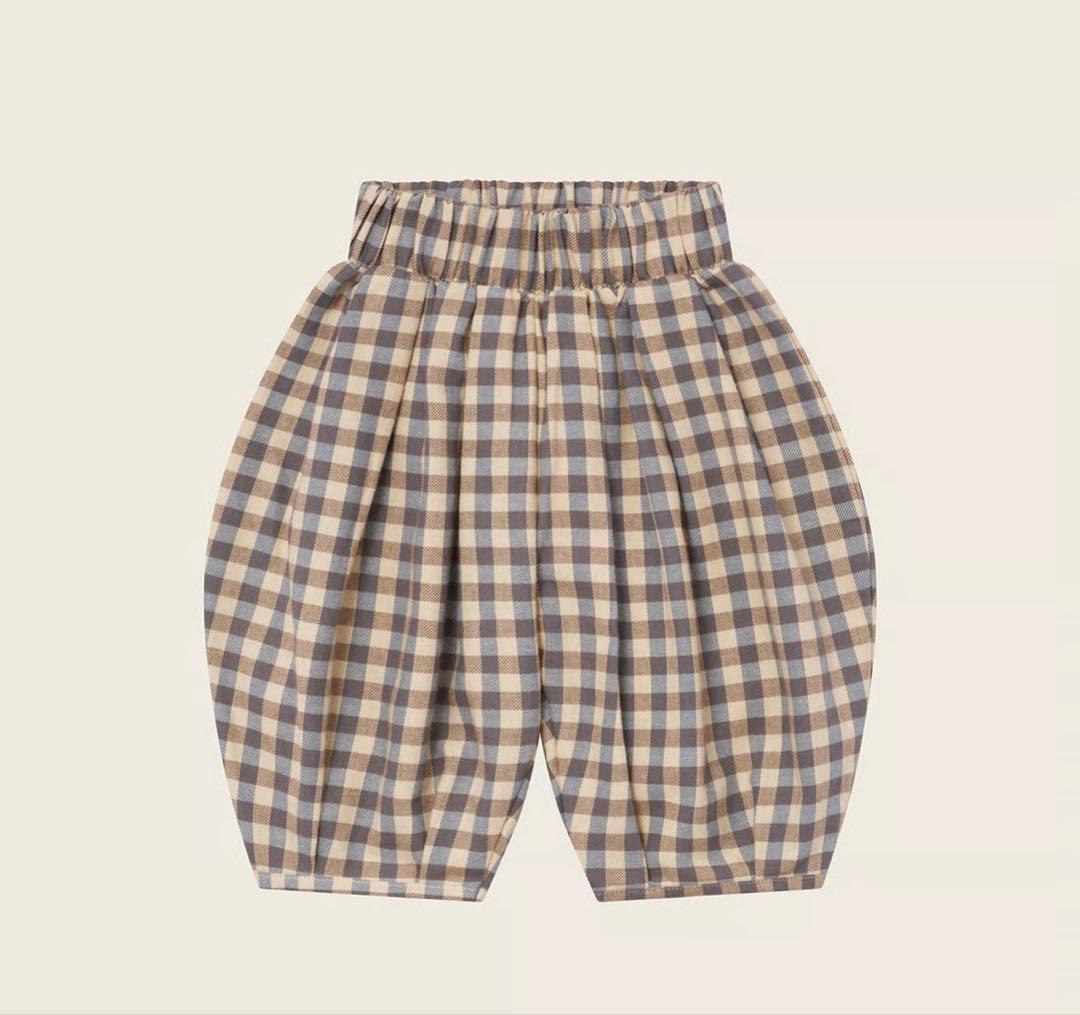 オーガニックズー Shoreline Gingham Lodge Pants