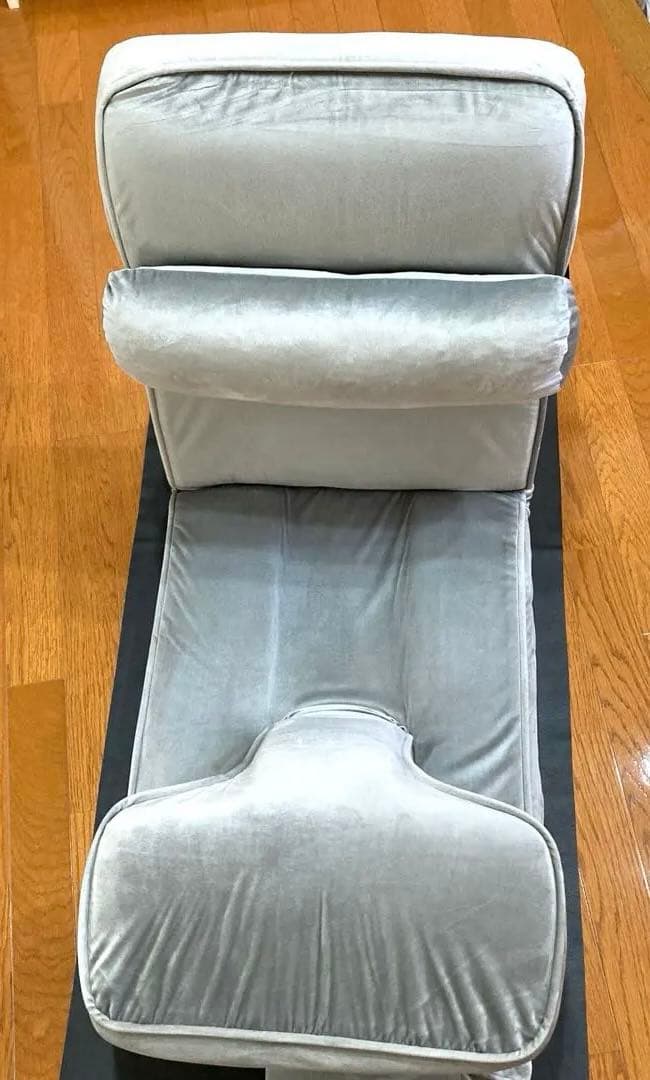 ニトリ　ゲーミング座椅子2 グレー（専用カバー付）※写真追加※