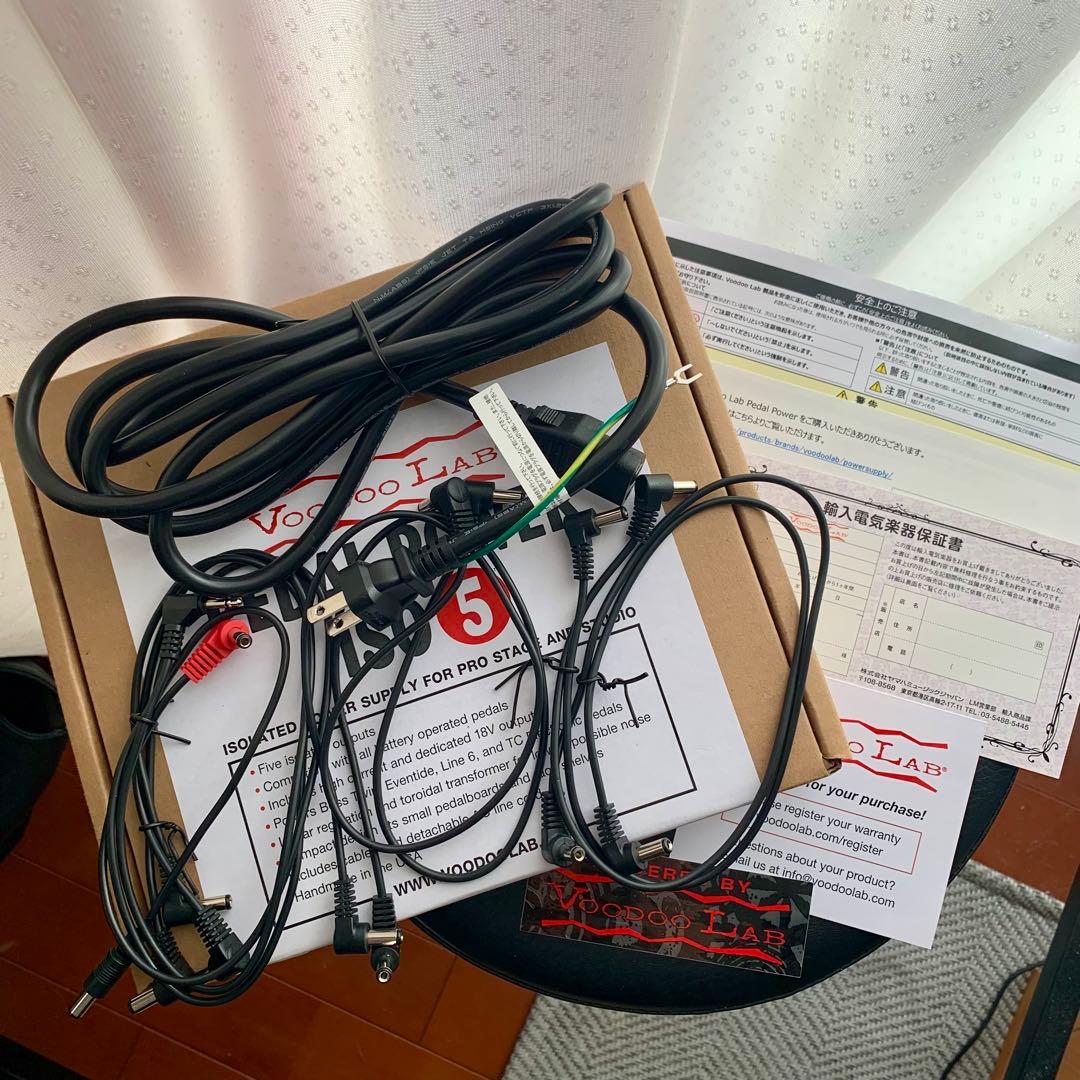 Voodoo Lab Pedal Power ISO 5 ★ほぼ新品★
