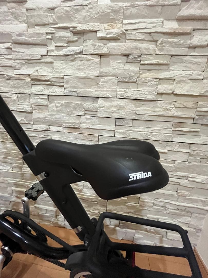 STRIDAストライダ　折りたたみ自転車　BLACK